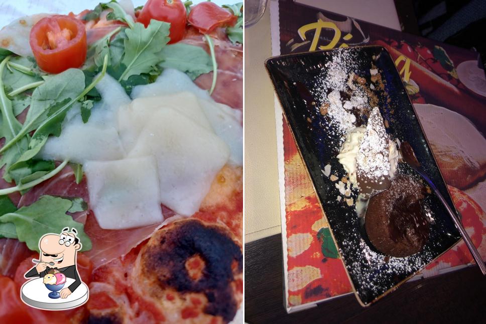 Pizzeria Roma sert une variété de plats sucrés