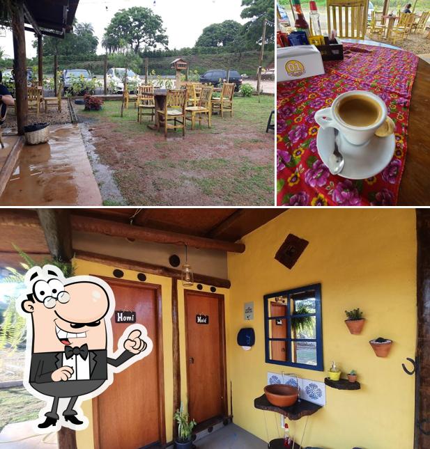 O exterior do Café na Roça - Sombra e Água Fresca