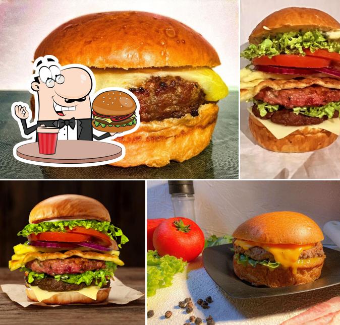 Hambúrguer em Glut Burger