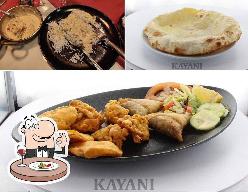 Food at Restaurant Kayani