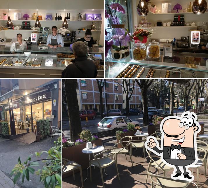 Gli interni di Pasticceria Fortini Parma