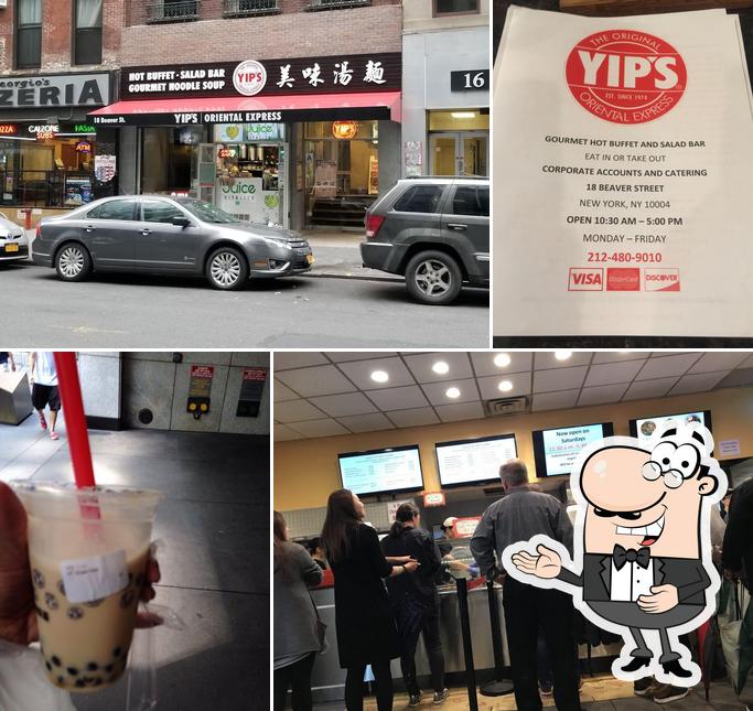 Yip's, 18 Beaver St in New York City Restaurant menu and reviews