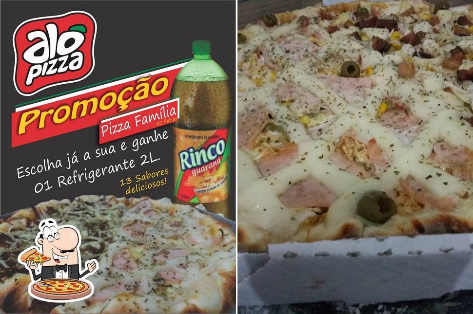 No Alô Pizza Delivery, você pode pedir pizza