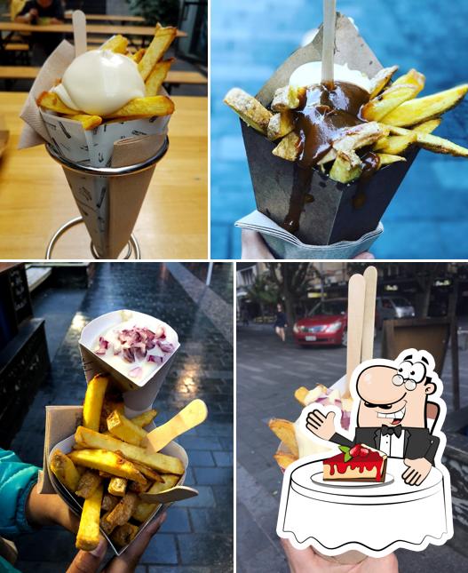 Double Dutch Fries provides a selection of desserts