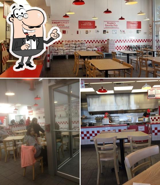 Five Guys, 1207 Washington St in Hanover Restaurant menu and reviews