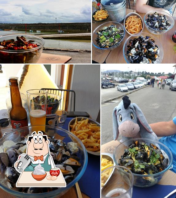 La Cabane à Moules offre une sélection de desserts