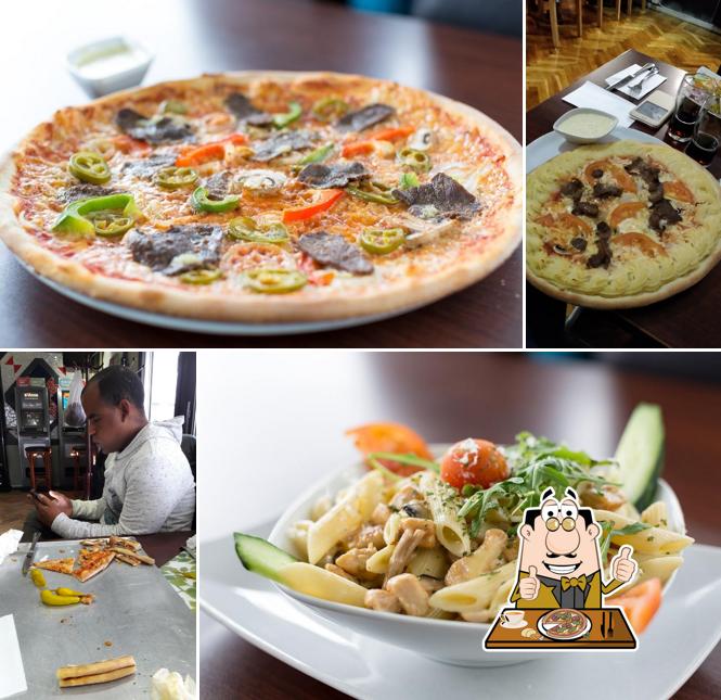 Try out pizza at Milano Restaurang Pizzeria