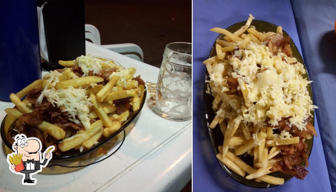 Experimente fritas no Bar da Eva