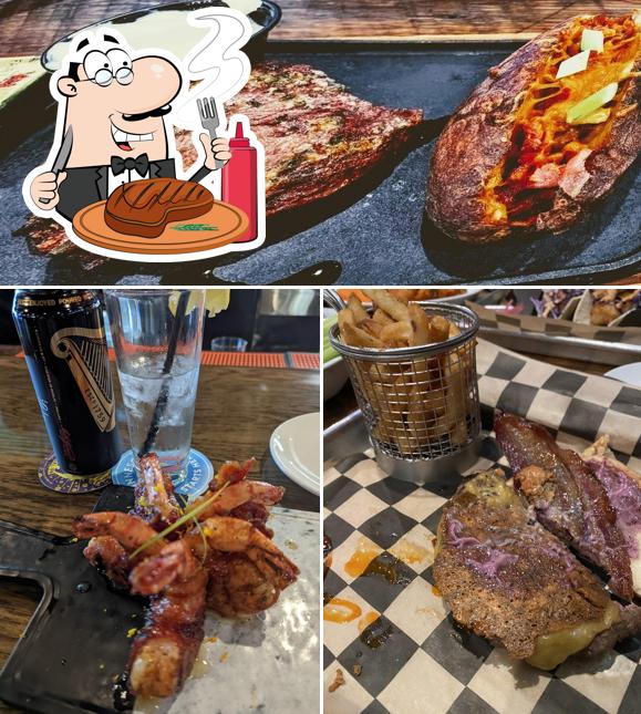 Get meat dishes at MC's Tap House