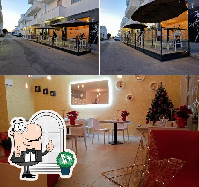 Megusta - Ristorante di pesce si caratterizza per la esterno e interni