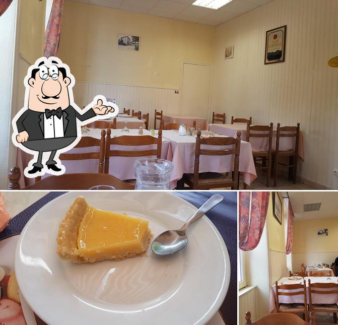 Las fotos de interior y comida en hotel restaurant de la Gare