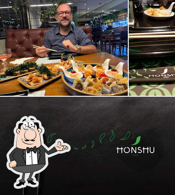 Veja imagens do interior do Honshu Sushi
