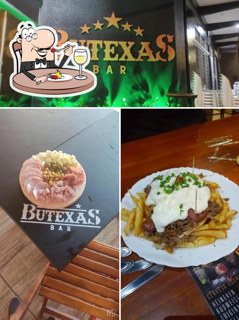 Esta é a foto apresentando comida e exterior no Butexas Bar