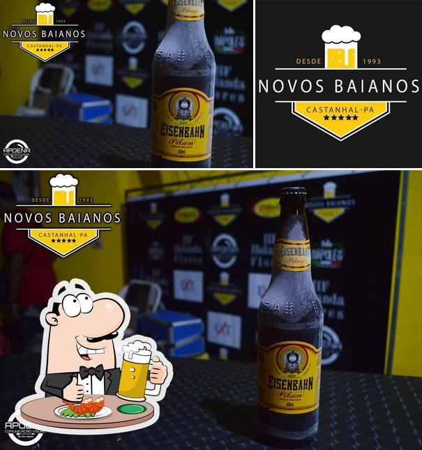 Peça um copo de cerveja leve ou escura