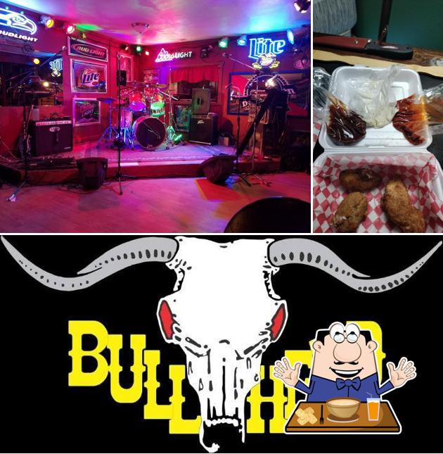 The Bull Head Saloon is distinguished by food and exterior