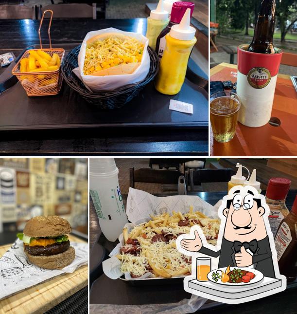Comida em Bacião Burguers´s