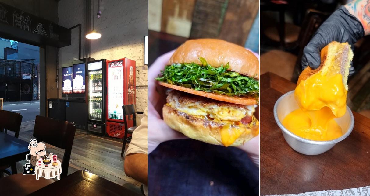 Comida em Sloop Burger