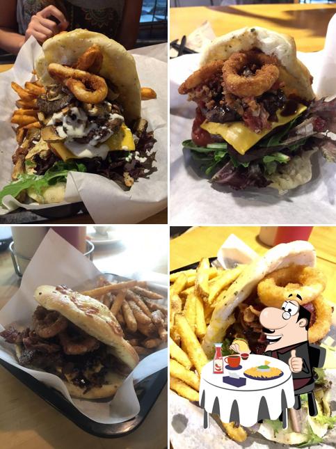 Try out a burger at Rockfire Grill - Huntington Beach