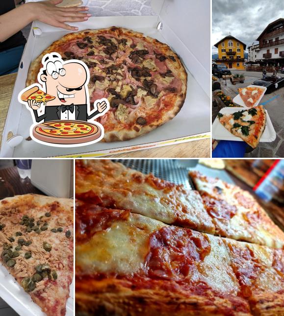 Scegli tra le molte varianti di pizza