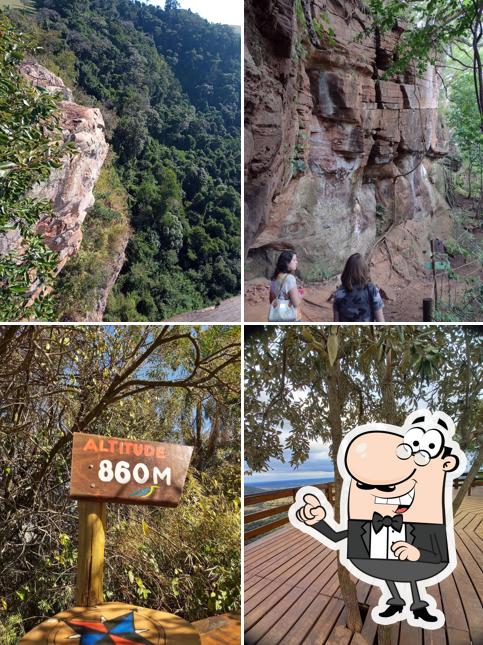 Desfrute da vista do exterior Espaço Pedra do Indio - café & food