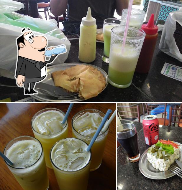 Prove uma bebida do menu