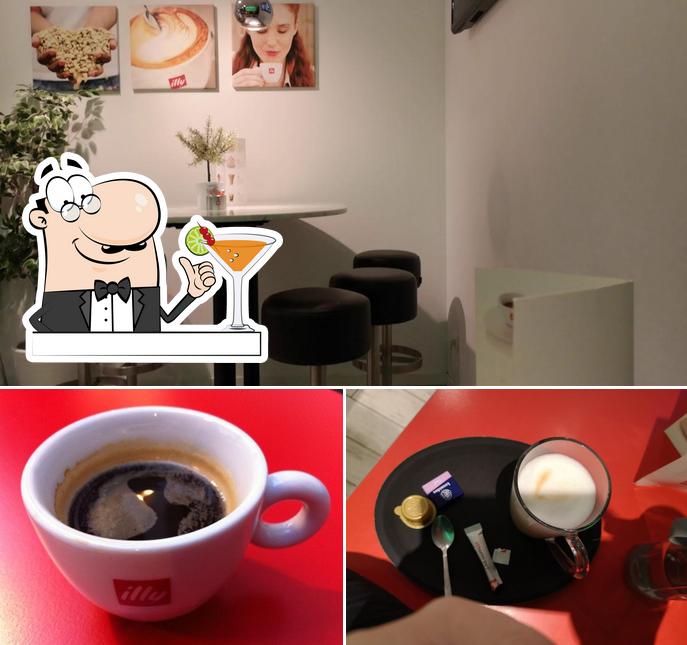 Voici l’image affichant la boire et intérieur sur Illy Square Espressobar Stockel