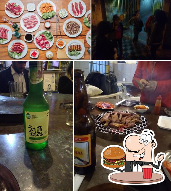 Consiga um hambúrguer no Ogame - Korean Barbecue & Bar