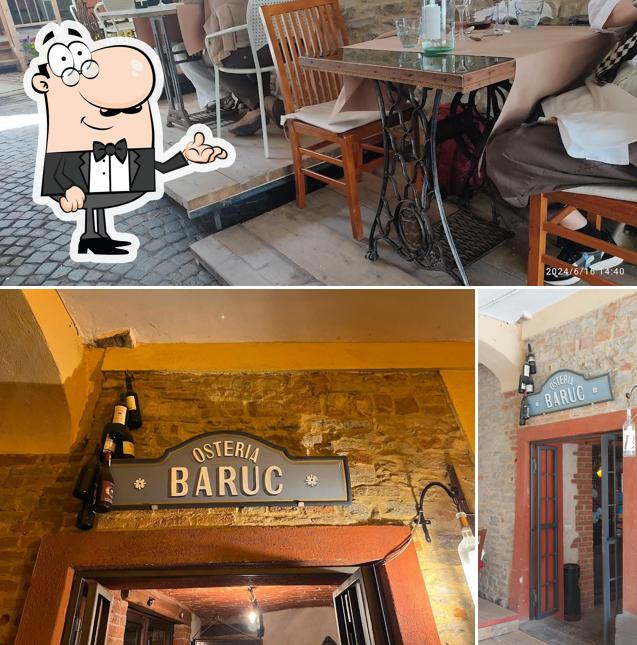 Siediti a un tavolo di Osteria Ra Ca' 'D Baruc