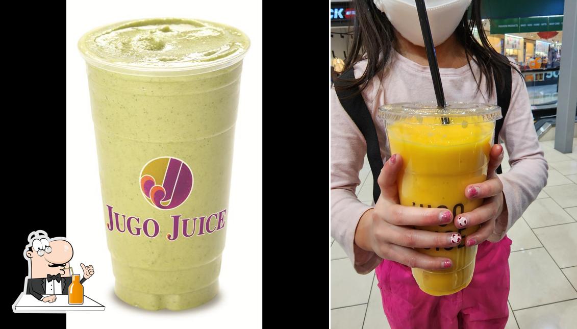 Jugo Juice propose une sélection de boissons