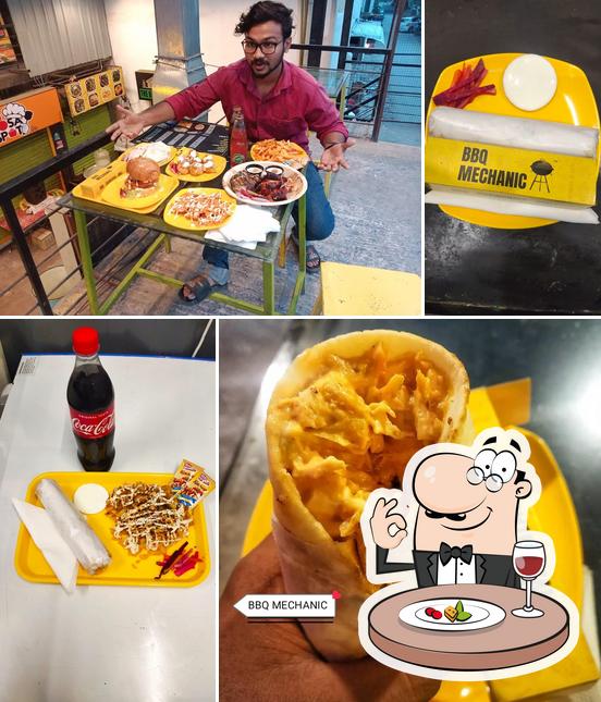 Food at BBQ MECHANIC