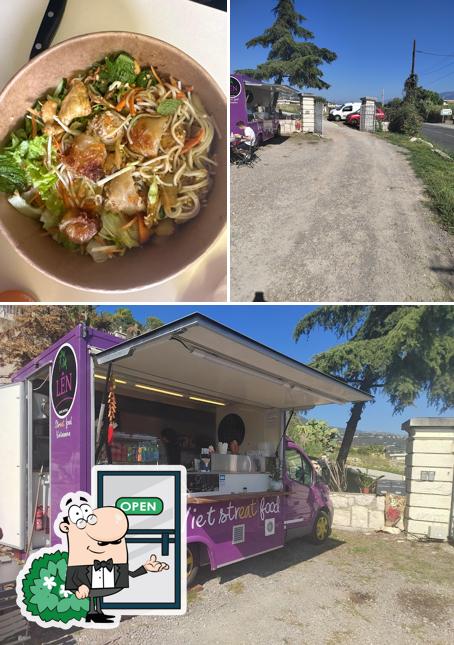 Jetez un coup d’oeil à la photo représentant la extérieur et nourriture concernant LEN FOOD TRUCK