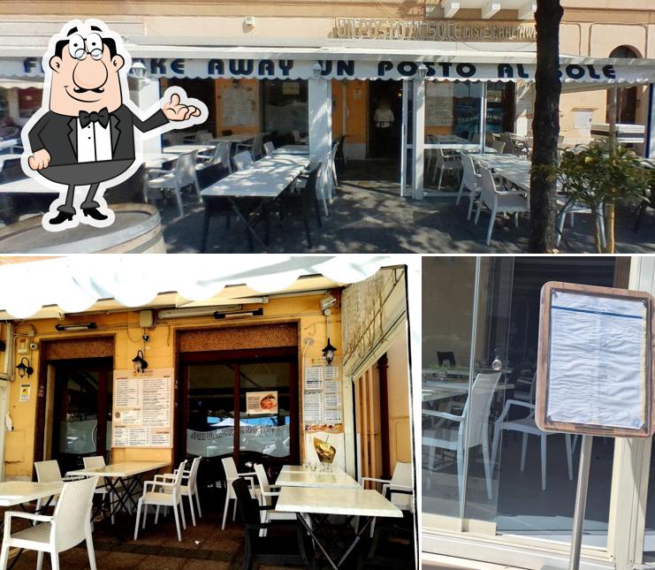 Gli interni di Ristorante Un Posto Al Sole Fiumicino