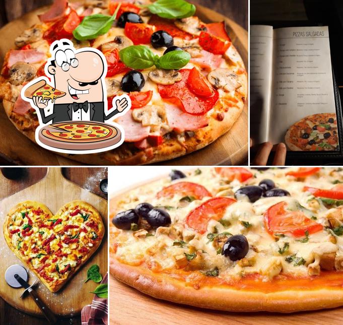 Consiga pizza no Pizzaria Lohmann