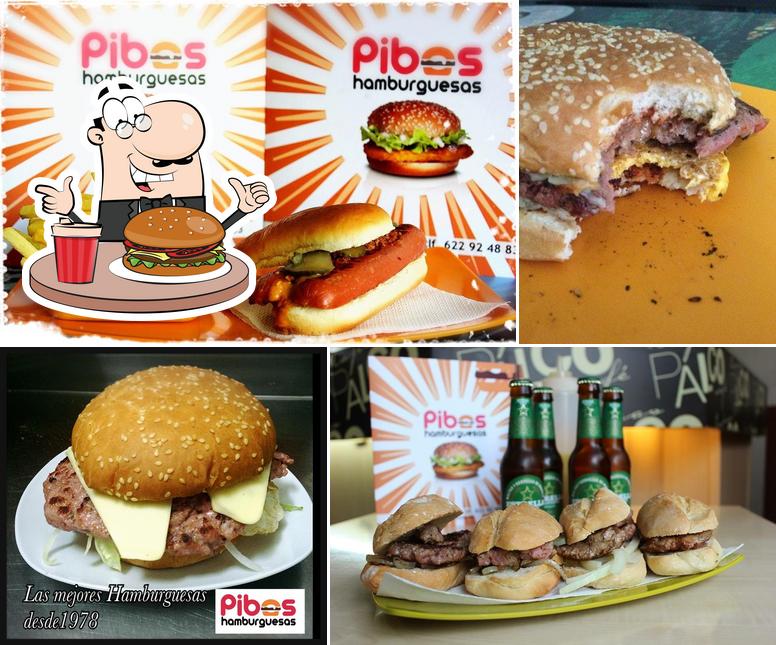 Get a burger at Hamburguesería Pibes