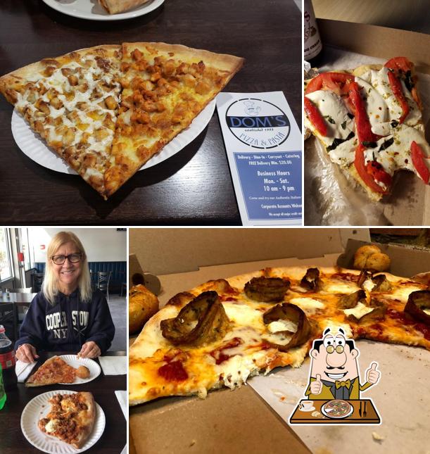 Dom's Pizza and Pasta in Elmsford Restaurant menu and reviews