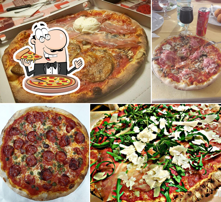 Choisissez des pizzas à Pizzeria "da Calogero"