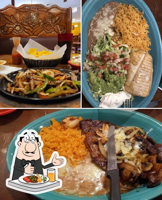 Meals at Los Amigos Mexican American Restaurant Bar & Grill