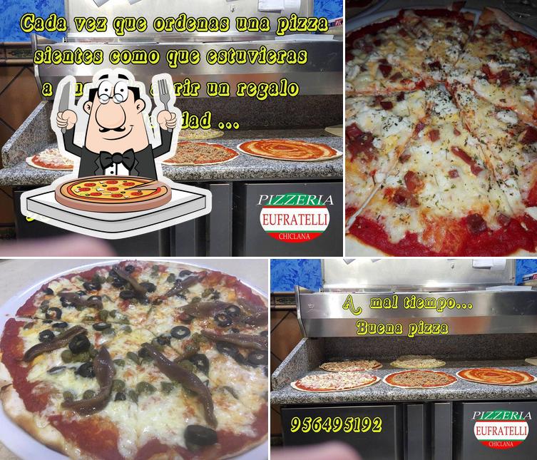 Отведайте пиццу в "Restaurante Pizzería Eufratelli"