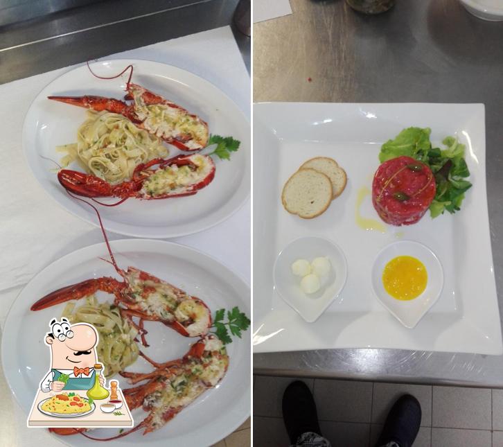 Cibo al Resort Dei Limoni Ristorante Gazebo