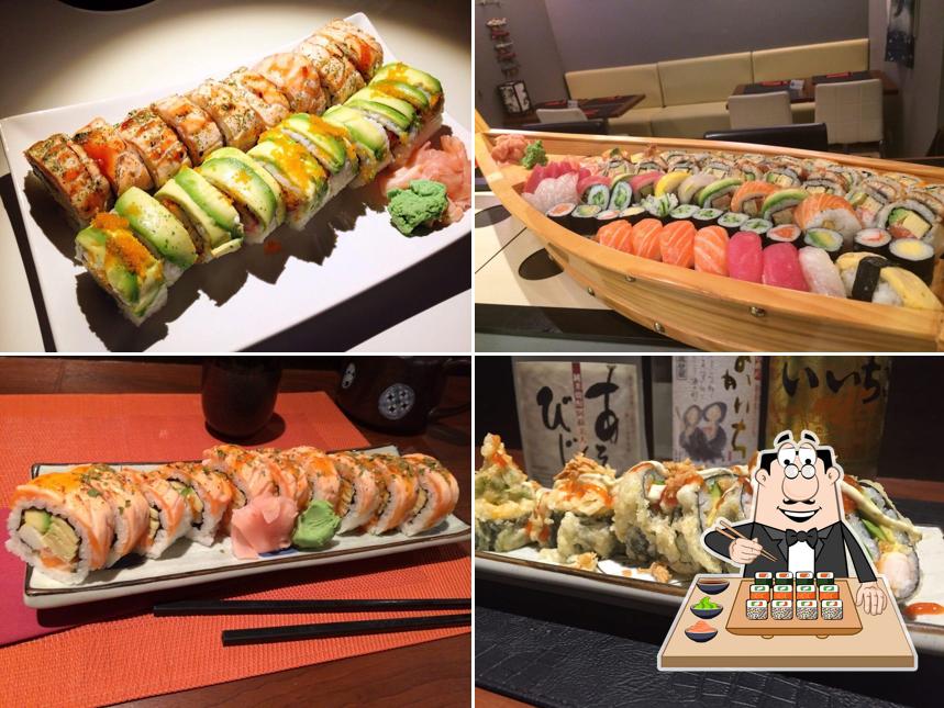 Choisissez de nombreuses options de sushi