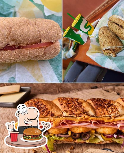 Commandez un hamburger à Subway