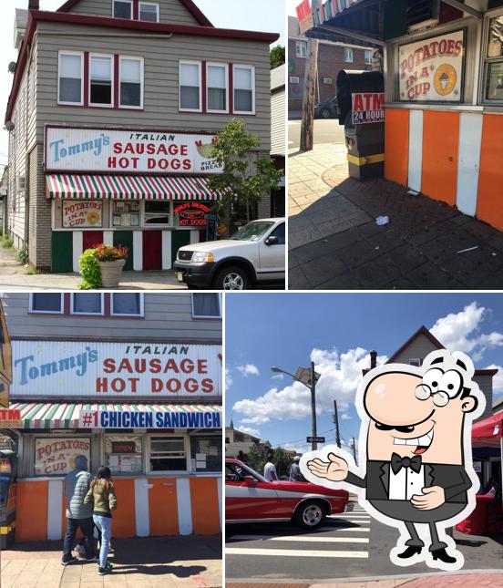 Tommy's Italian Sausage & Hot Dogs in Elizabeth Restaurant menu and