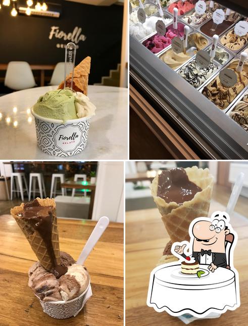 Não esqueça de experimentar uma sobremesa no Fiorella Gelato