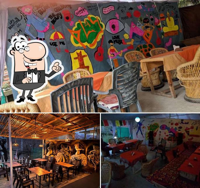 Check out how Art Café Manali looks inside