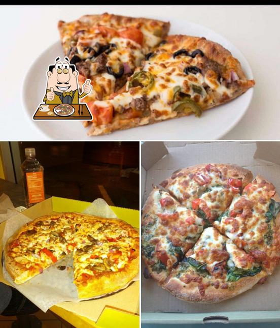 Get pizza at Panago Pizza