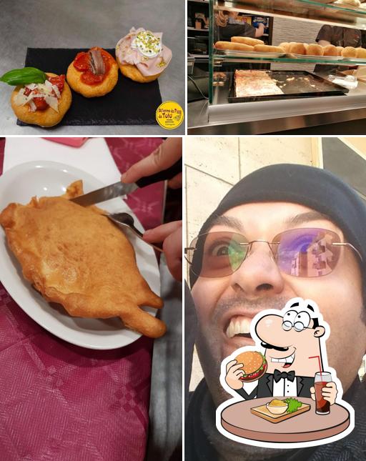 Ordina un hamburger a All'Anima Da Pizza da Totò