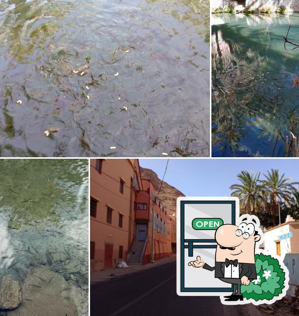 Cafe Restaurant Source des Poissons Sacrés cher abdell