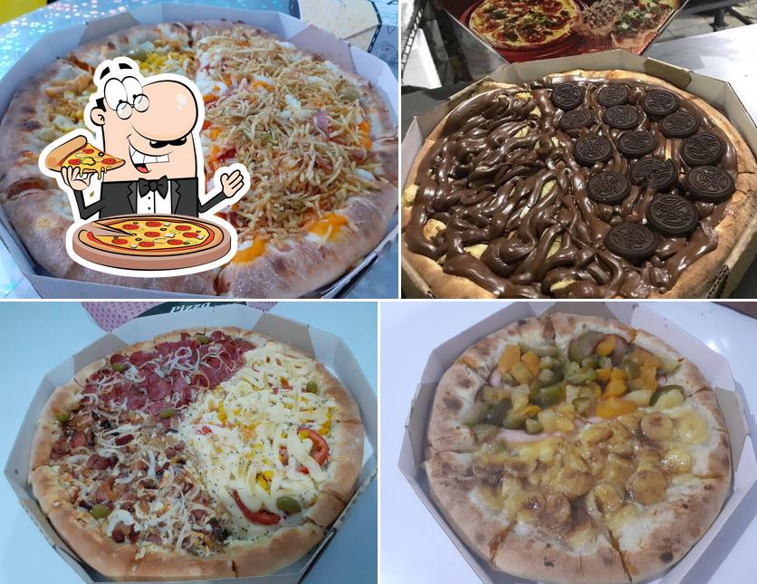 Consiga diferentes estilos de pizza