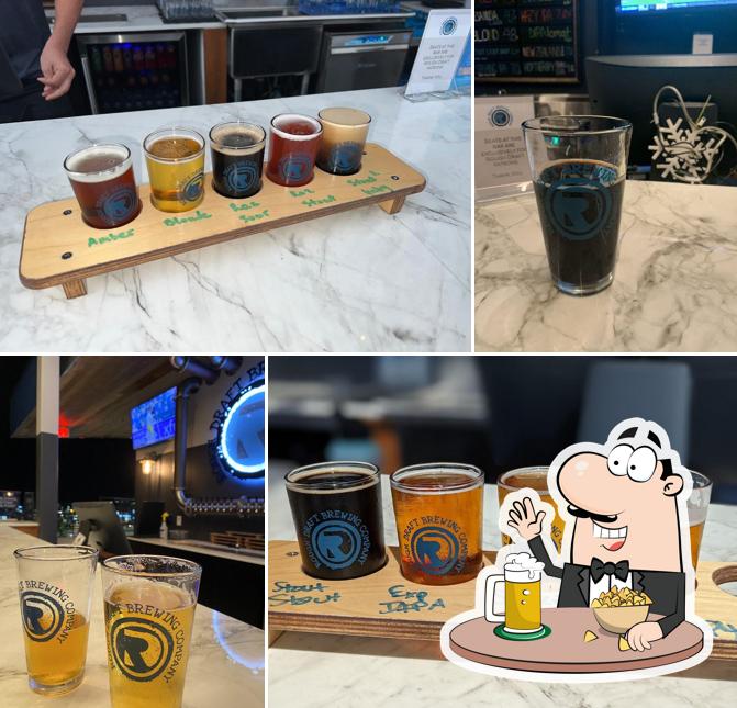 Rough Draft Brewing - Sky Deck Del Mar serves a number of beers