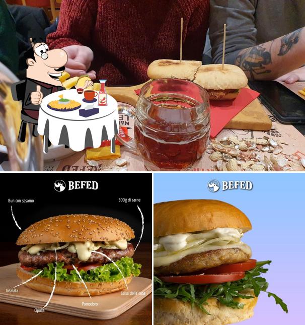 Gli hamburger di BEFED Brew Pub Concesio potranno soddisfare molti gusti diversi